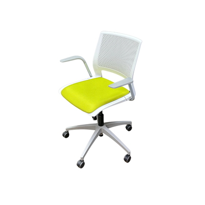 Sit on It Lumin Task Chair - Green Apple Fabric