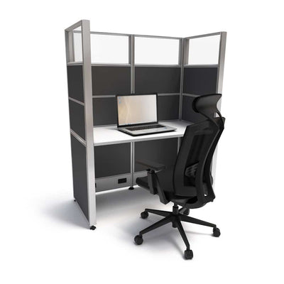 4'x2' x 65" SUNLINE Signature Office Cubicle System | 65" High Workstation with Customizable Colors