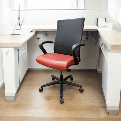 Hon Ignition task chair black with red seat