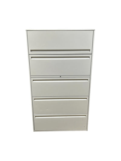 Haworth 36" Lateral File - 5 Drawer