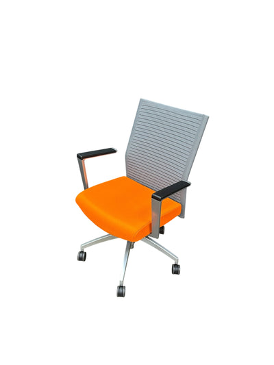 Pre-Owned Sit on It Sona Task Chair - Tangerine