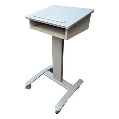 Used Grey Mobile Podium