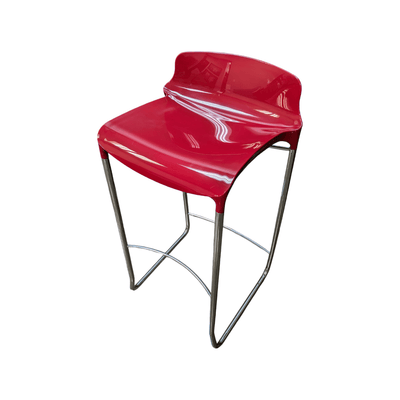 Pre-Owned Red Casprini Tiffany Stacking Stool by Marcello Ziliani