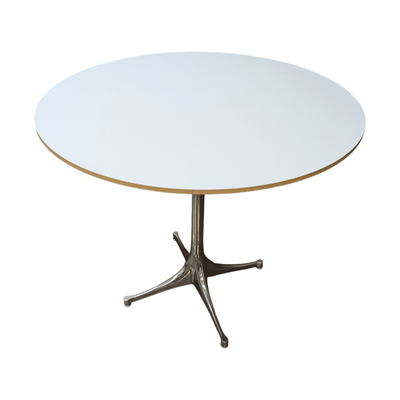 Herman Miller White Round Top Table