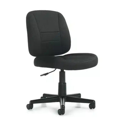 OTG Black Task Chair - Armless
