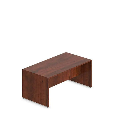 Collaboration Table Offices To Go 96x44 High Top 41 Inch Height | Standing Meeting Table with Cable Management