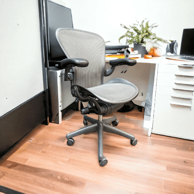 Herman Miller Aeron B Refurbished Task Chair - Grey