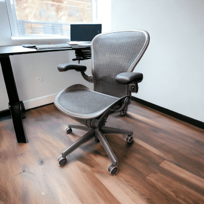 Pre-Owned Herman Miller Aeron Chair Size B - Refurbished Task Chair