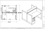 4 person office cubicle