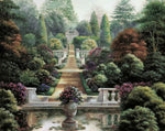 Old Westbury Gardens, Framed Painting by Betsy Brown