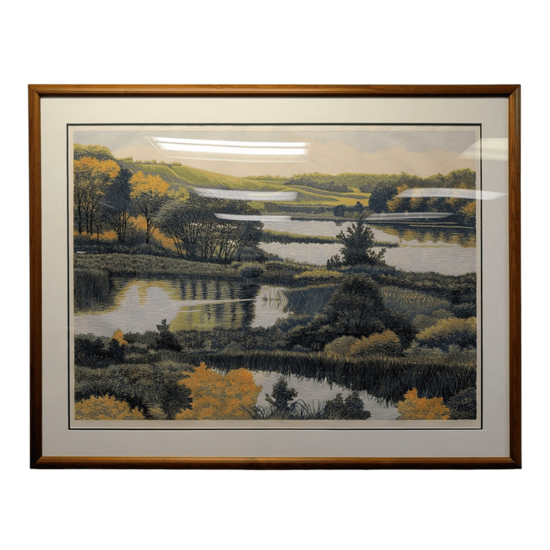 October, Framed Print by Gordon Mortensen
