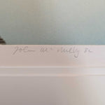 Lakeside Trees Framed Print - Modern Nature Wall Art for Professional Spaces