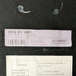 HBF Max 2-Seat Sofa in Bluish Grey with Metal Legs (Model HLC819-022) - Pre-Owned