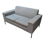 HBF Blue/Grey 2-Seat Sofa