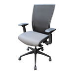 SitOnIt Torsa Task Chair, Black and Grey