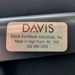 Pre-Owned Davis Body High-Back Leather Conference Chair | Black Executive Seating