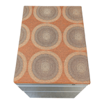 Pre-Owned AIS Grey 2-Drawer Mobile Pedestal - Orange Top