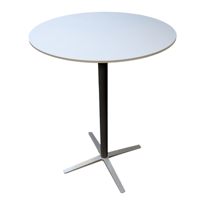 Sunline 30in Round Bar height Table, white top