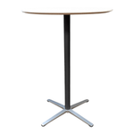 Pre-Owned Sunline 30" Round Bar Height Table with White Top | Commercial Collaborative Furniture