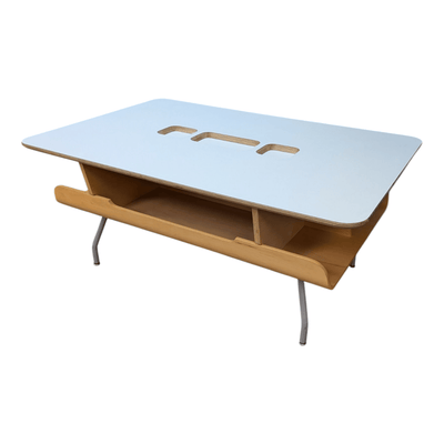 Herman Miller Kotatsu Plywood Coffee Table, 47inX31.5inX20in