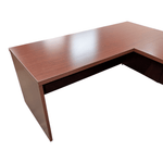 Pre-Owned National Furniture Right-Hand U-Shape Desk with Hutch – 48" Bridge | Executive Office Furniture