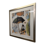 "Let it Bee #6" Framed Print by Judy Paul