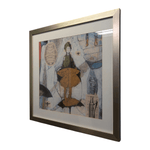 "Let it Bee #1" – Framed Print by Judy Paul