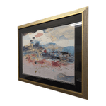 Abstract Framed Print – 38.75" x 30"