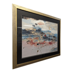 Abstract Framed Print – 38.75" x 30"