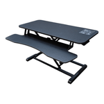 Vivo Black 36in Hydraulic Desk Riser