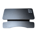 VIVO 36" Hydraulic Sit-Stand Desk Converter with Keyboard Tray | Professional Desktop Riser