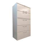5-drawer lateral file cabinet
