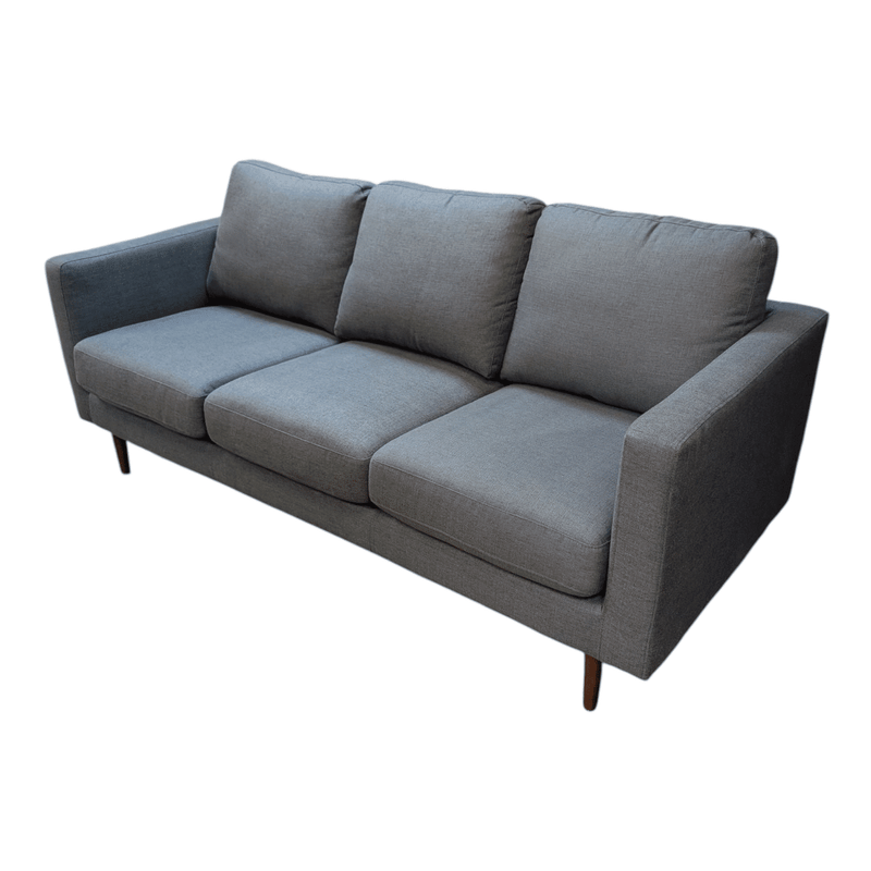 Apricot Hana 3-Seat Sofa Dark Grey - Professional Office Lounge Seating