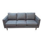 Apricot Hana 3-Seat Sofa Dark Grey - Professional Office Lounge Seating