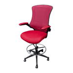 Sunline Ergo Drafting Stool - Red Upholstery | Pre-Owned Ergonomic Drafting Chair