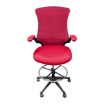 Sunline Ergo Drafting Stool - Red Upholstery | Pre-Owned Ergonomic Drafting Chair