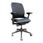 Steelcase Leap V2 Task Chair Black Mesh 260135 | Pre-Owned Ergonomic Office Chair with LiveBack Technology