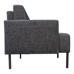 HBF Cityscape Lounge Chair - Black Fabric Upholstery | Pre-Owned Modern Architectural Seating