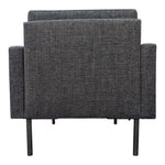 HBF Cityscape Lounge Chair - Black Fabric Upholstery | Pre-Owned Modern Architectural Seating