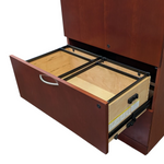 Storage/Lateral File Cabinet Combo – Cherry