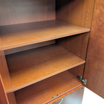 Storage/Lateral File Cabinet Combo – Cherry