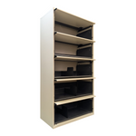 Flip Door 5-Drawer Lateral File Cabinet