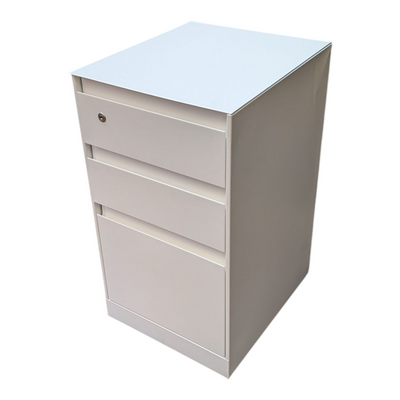 Steelcase Box/Box/File Mobile Pedestal – White