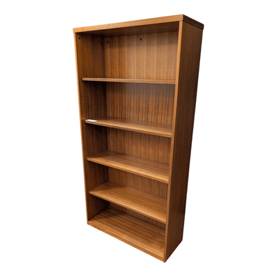 36" x 13.75" x 71.25" Gunlocke 5-Shelf Bookcase RS260174 | Pre-Owned Office Bookcase with Open Shelf Storage Solutions