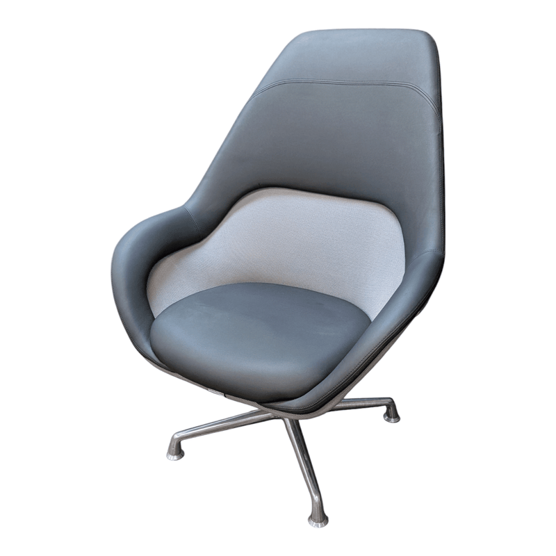 Steelcase Coalesse SW-1 High-Back Swivel Side Chair