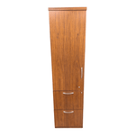 18.25" x 23.75" x 71.25" Gunlocke Storage File Combo Cabinet RS260180 | Pre-Owned Office Storage Furniture with Vertical File Organization