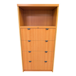 Magna 4-Drawer Lateral File Storage Tower
