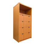 Magna 4-Drawer Lateral File Storage Tower