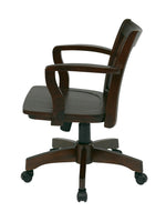 Deluxe Wood Banker's Chair