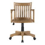 Deluxe Wood Banker's Chair